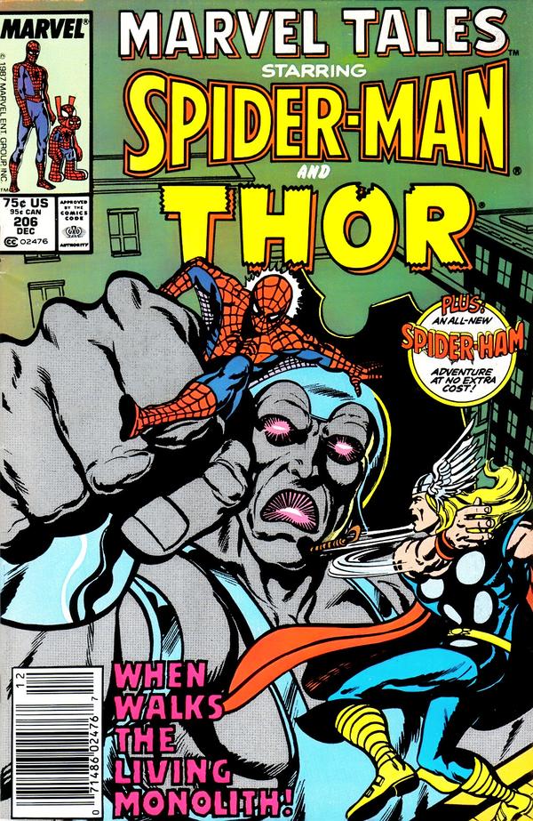 Marvel Tales #206 cover