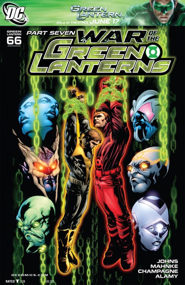 Green Lantern #66 cover