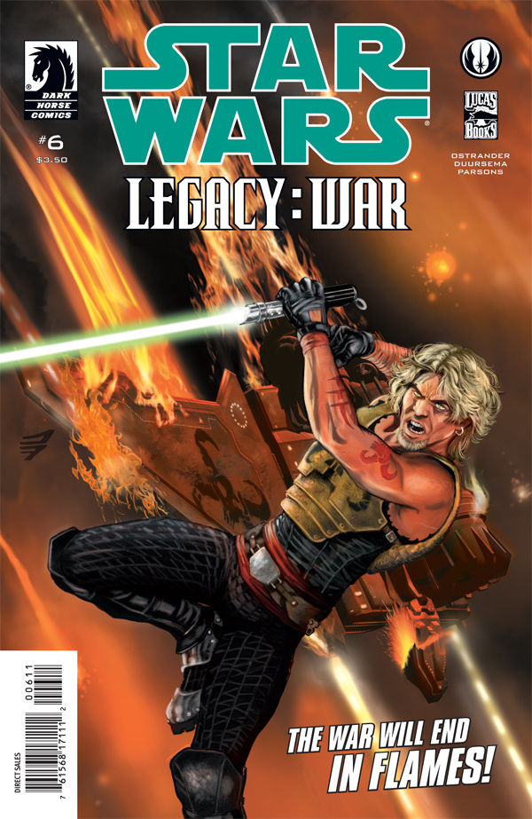 Star Wars: Legacy - War #6 cover
