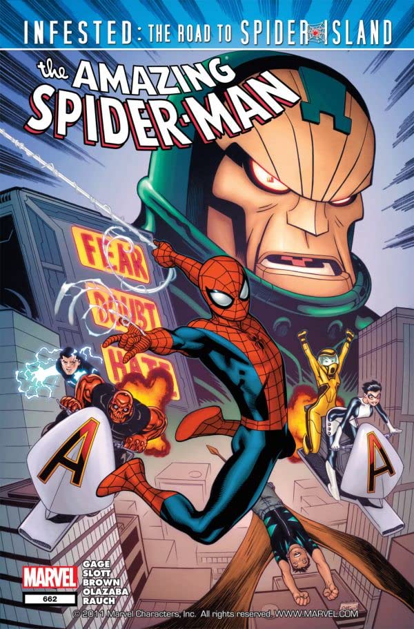 The Amazing Spider-Man #662 cover