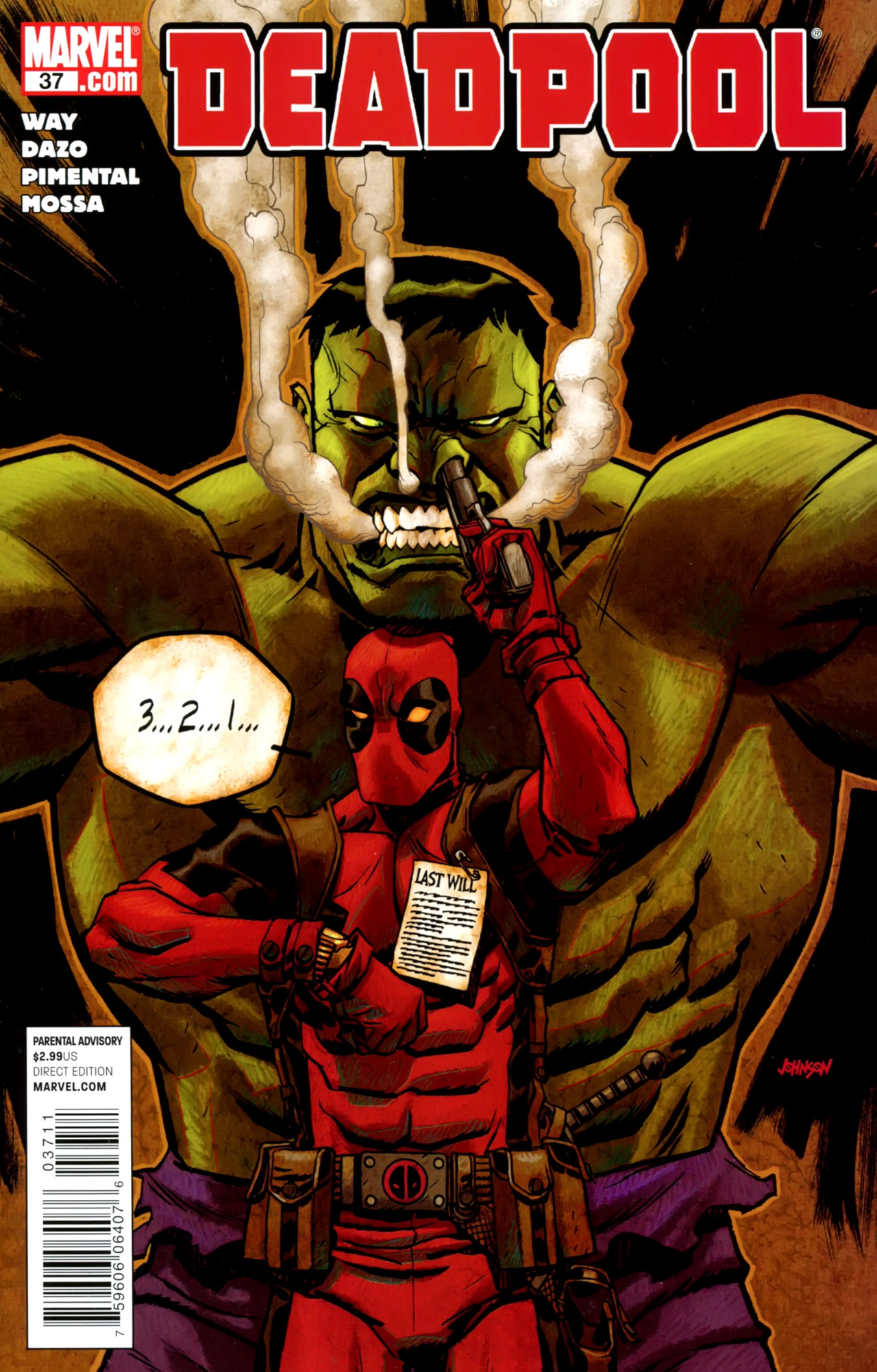 Deadpool #37 cover