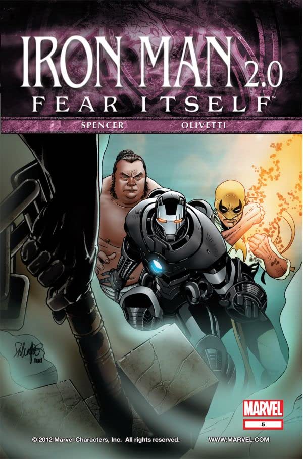 Iron Man 2.0 #5 cover