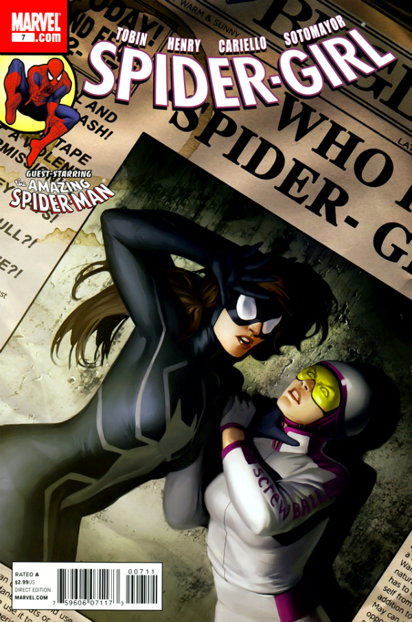 Spider-Girl #7 cover