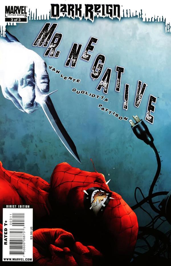 Dark Reign: Mister Negative #3 cover