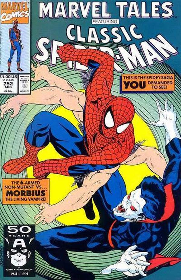 Marvel Tales #252 cover