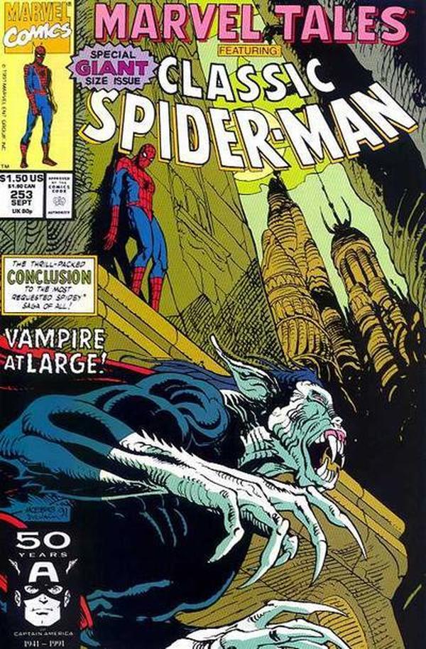 Marvel Tales #253 cover