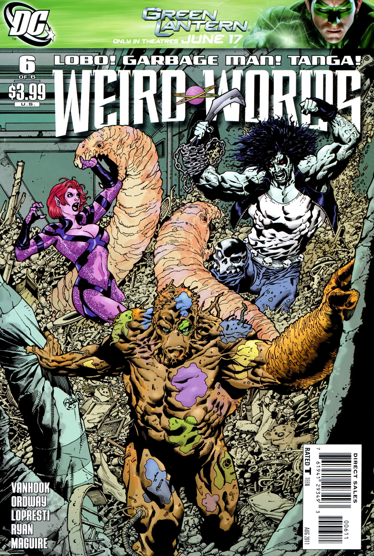 Weird Worlds #6 cover