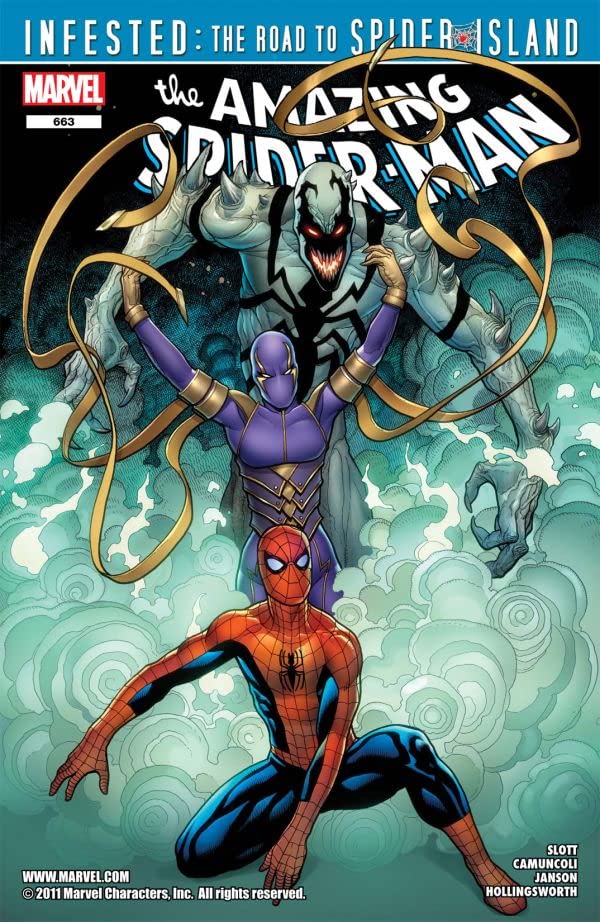 The Amazing Spider-Man #663 cover