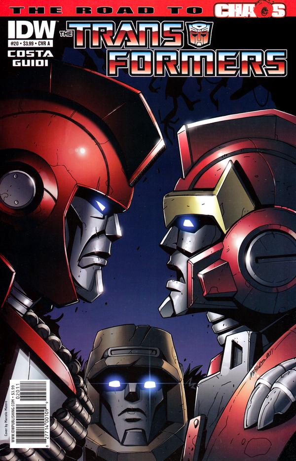 The Transformers #20 cover