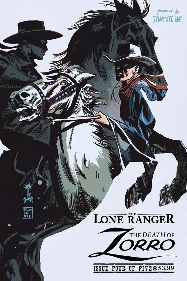 The Lone Ranger & Zorro: The Death of Zorro #4