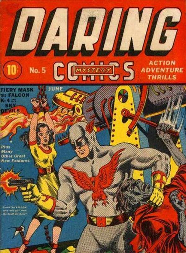 Daring Mystery Comics #5 cover