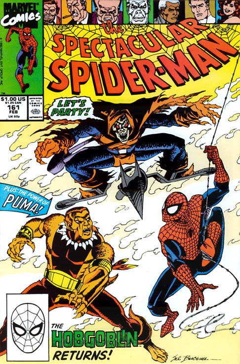 The Spectacular Spider-Man #161 cover