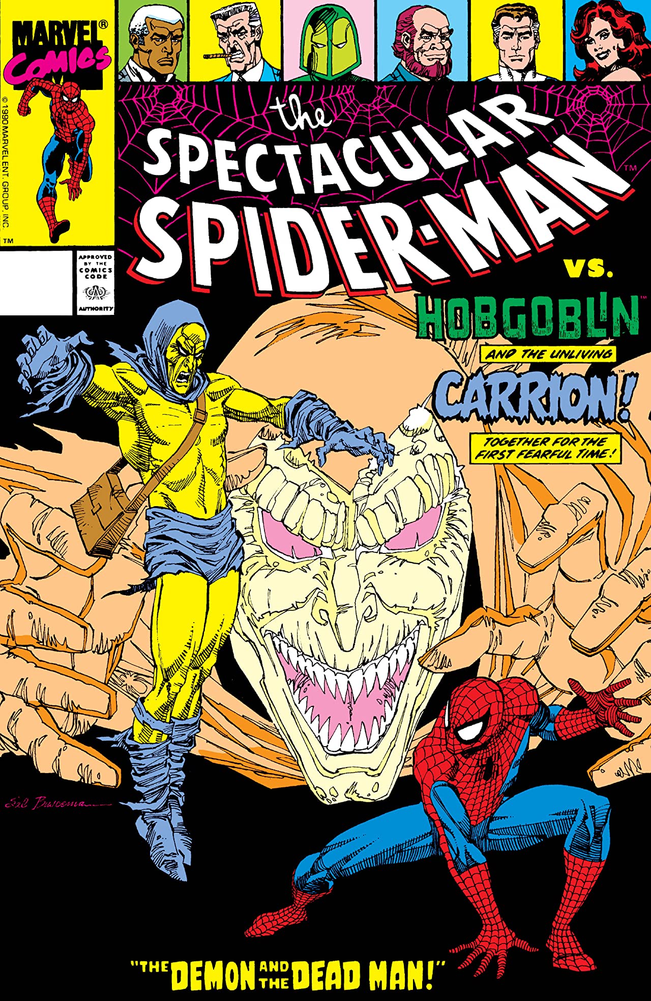 The Spectacular Spider-Man #162 cover