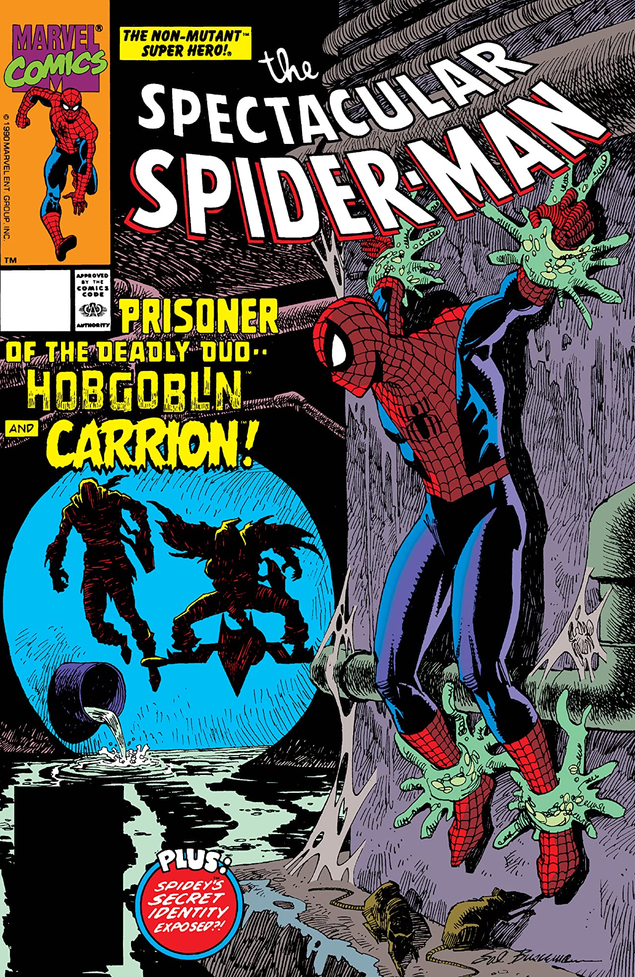 The Spectacular Spider-Man #163 cover