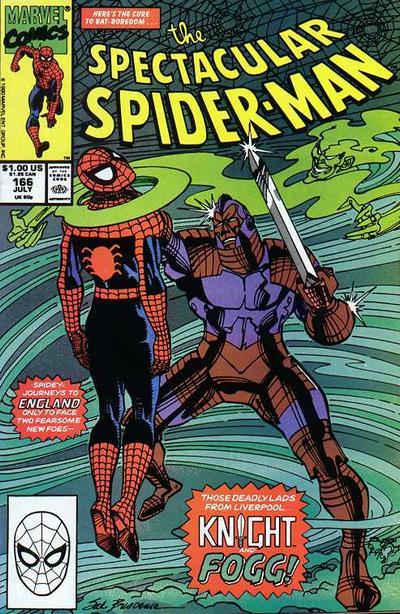 The Spectacular Spider-Man #166 cover