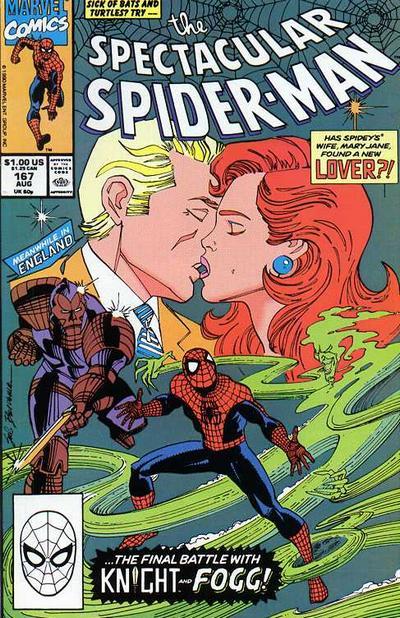 The Spectacular Spider-Man #167 cover