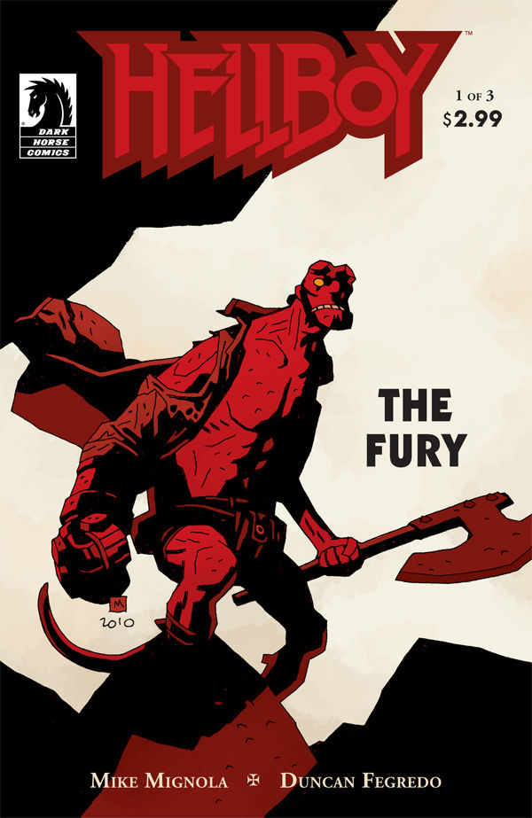 Hellboy: The Fury #1 [55] cover