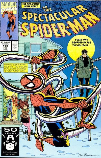 The Spectacular Spider-Man #173 cover