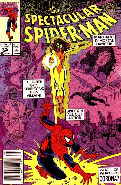 The Spectacular Spider-Man #176 cover