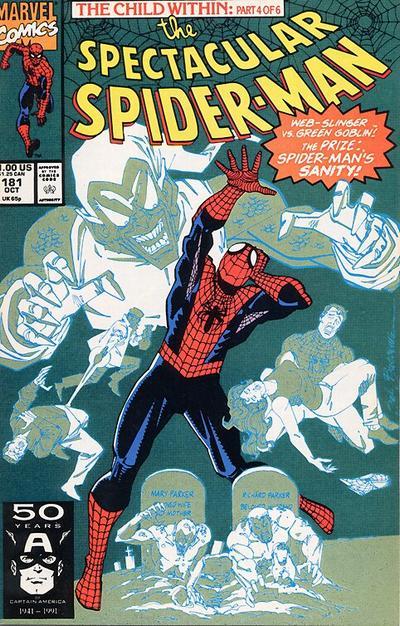 The Spectacular Spider-Man #181 cover