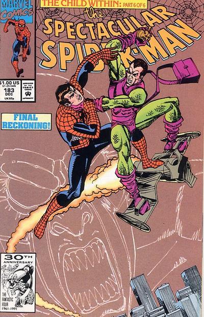 The Spectacular Spider-Man #183 cover