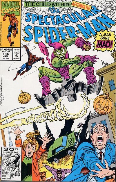 The Spectacular Spider-Man #184 cover