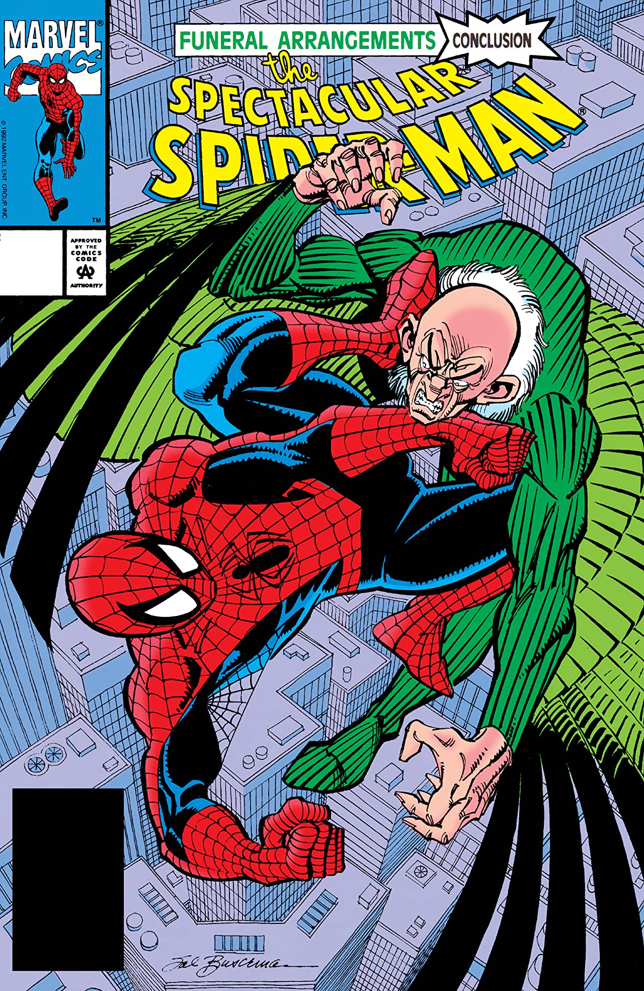 The Spectacular Spider-Man #188 cover