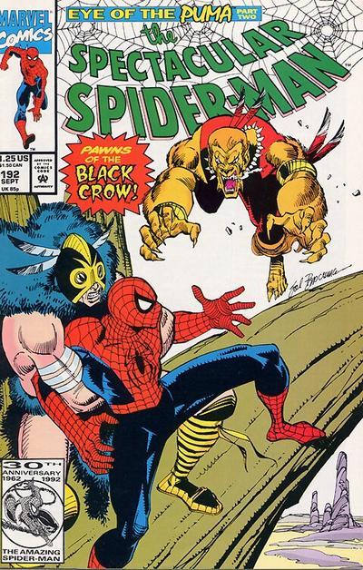 The Spectacular Spider-Man #192 cover