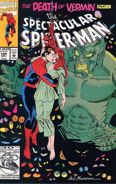 The Spectacular Spider-Man #194 cover