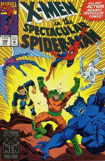 The Spectacular Spider-Man #198 cover