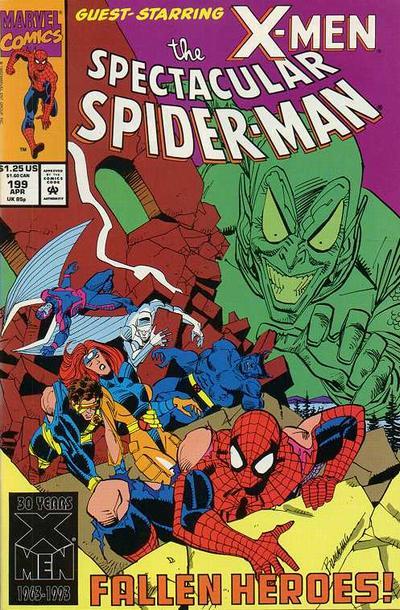 The Spectacular Spider-Man #199 cover