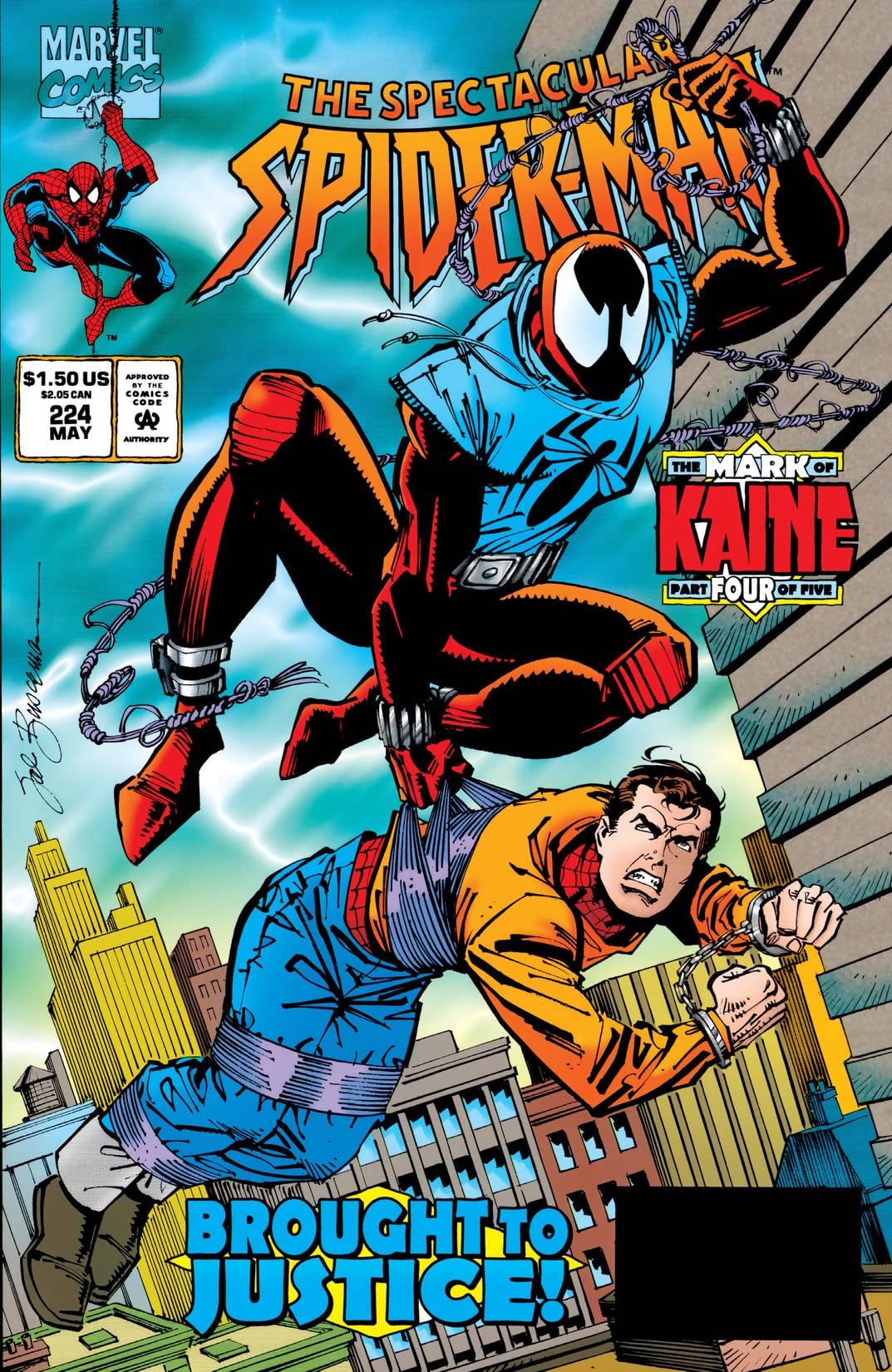 The Spectacular Spider-Man #224 cover