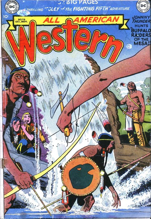 All-American Western #116 cover
