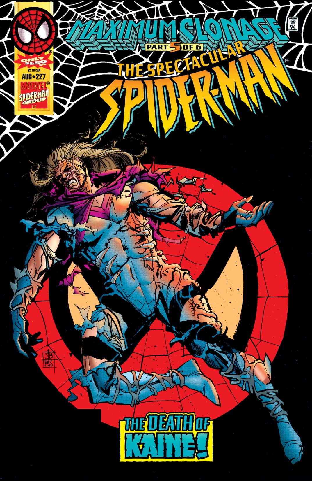 The Spectacular Spider-Man #227 cover