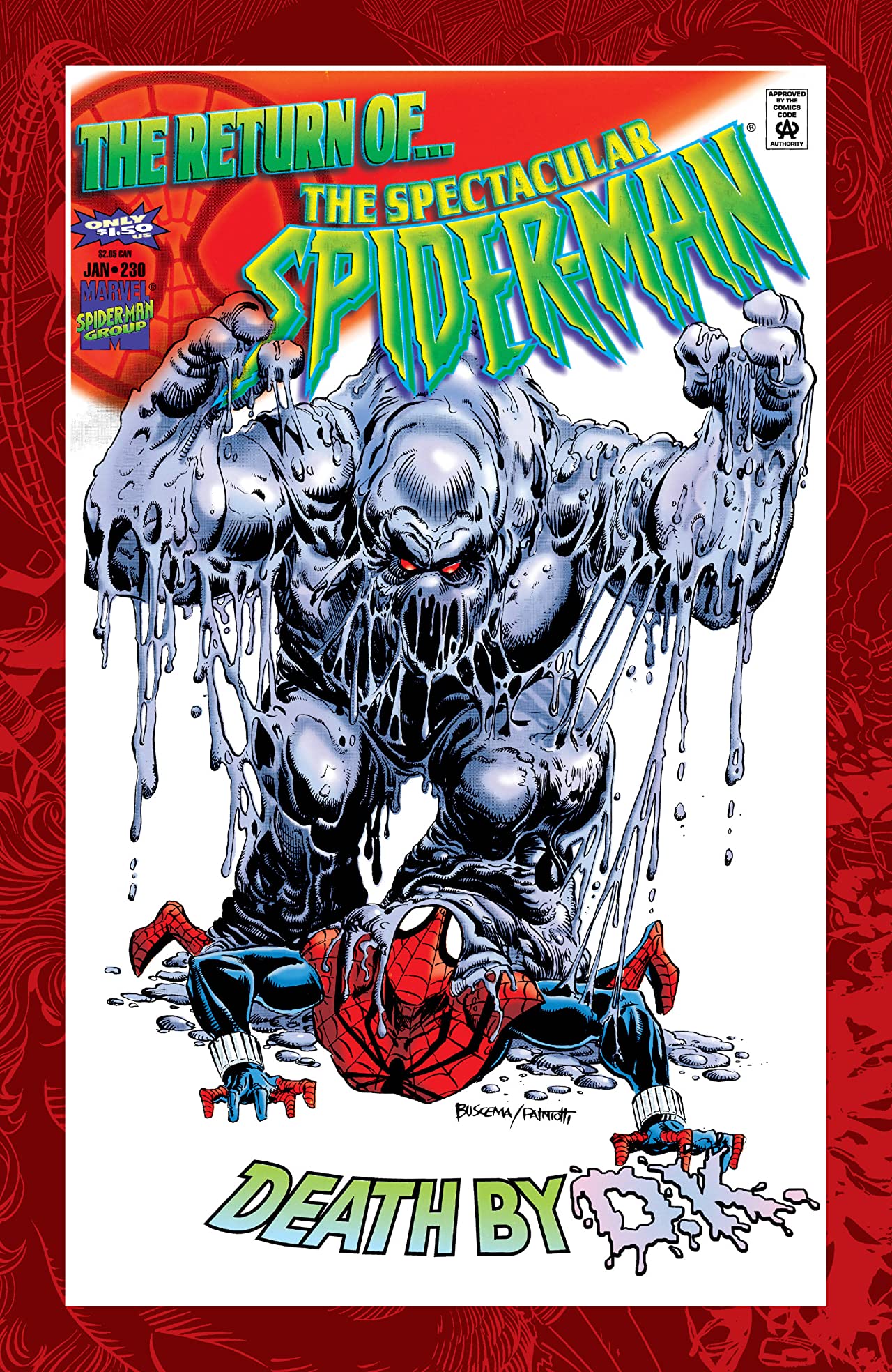 The Spectacular Spider-Man #230 cover