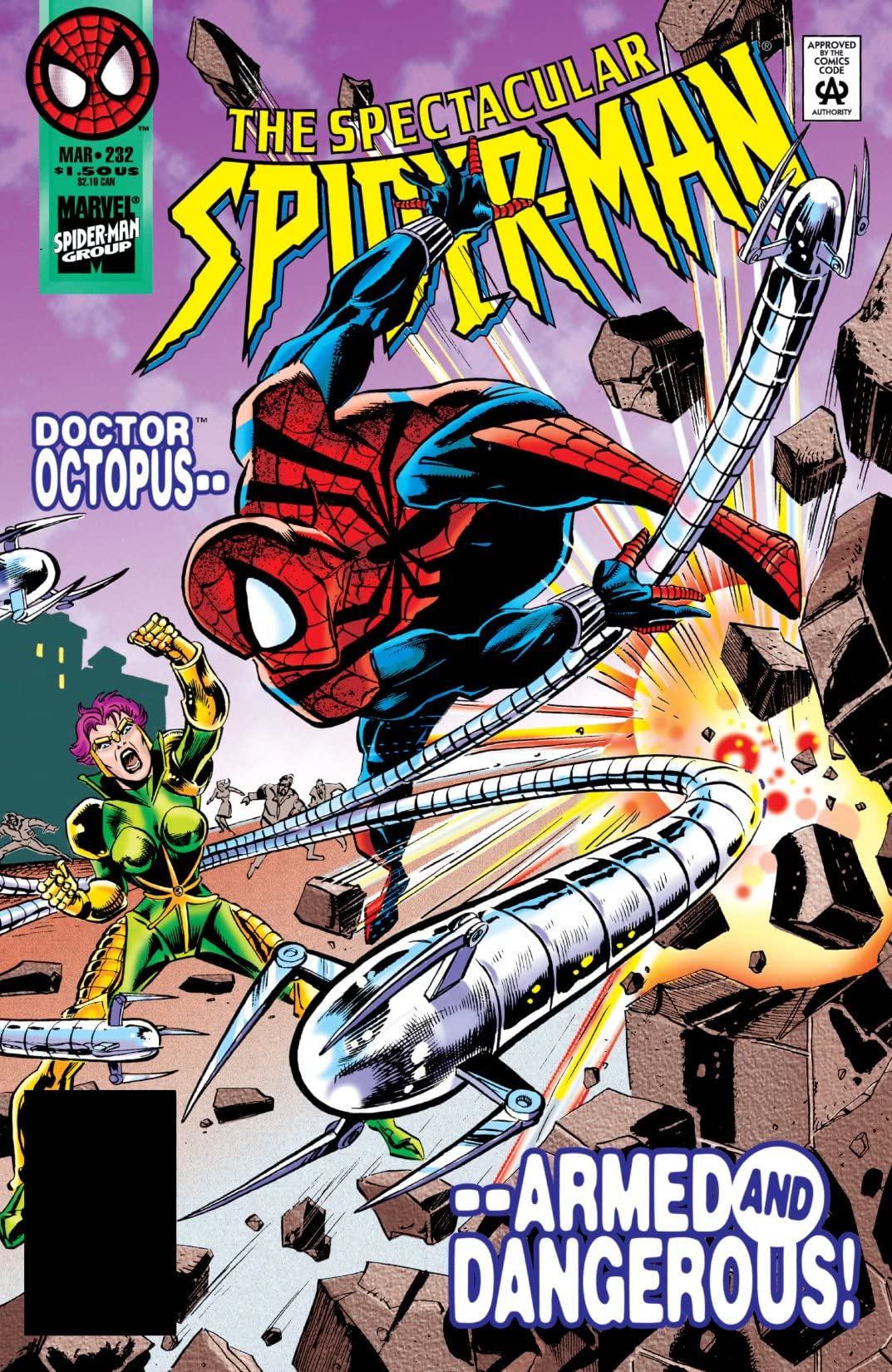 The Spectacular Spider-Man #232 cover
