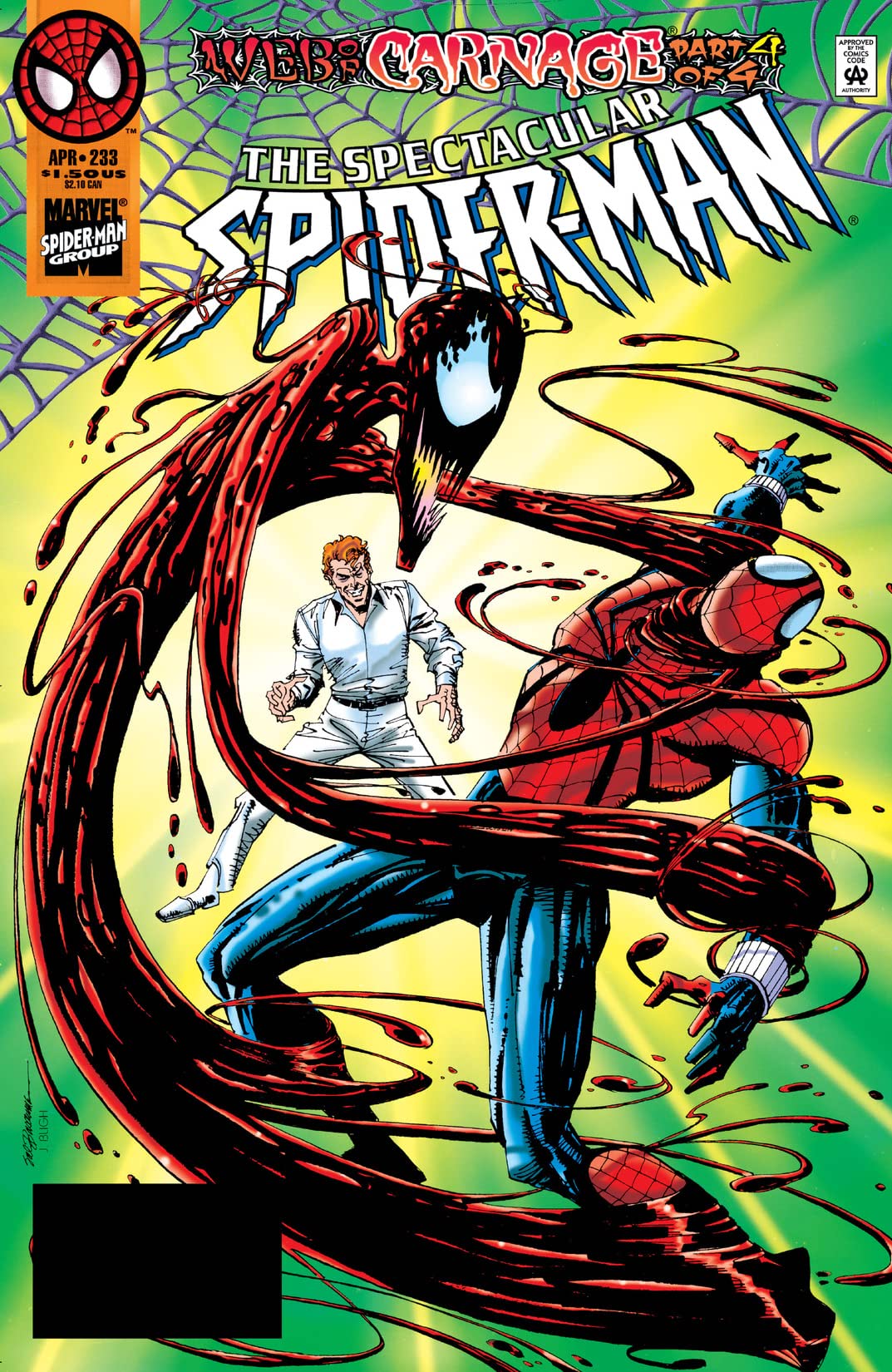 The Spectacular Spider-Man #233 cover