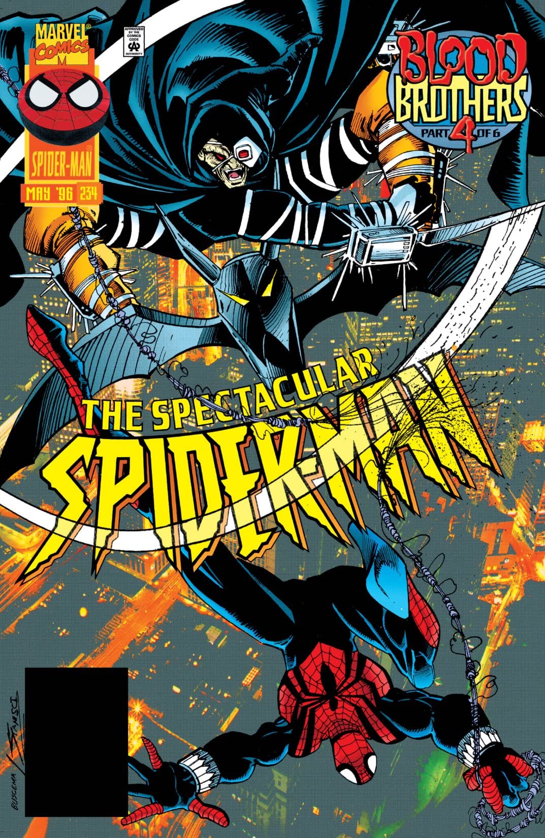 The Spectacular Spider-Man #234 cover