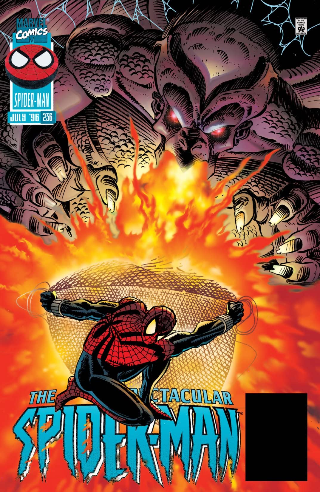 The Spectacular Spider-Man #236 cover