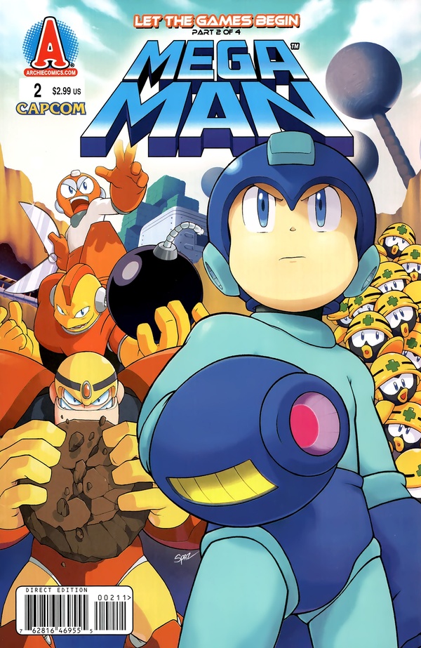 Mega Man #2 cover