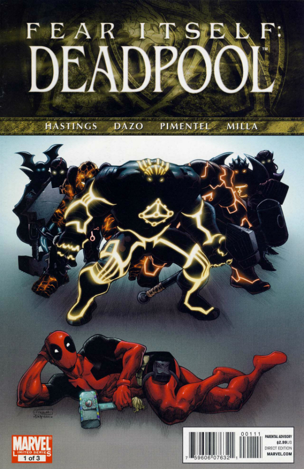 Fear Itself: Deadpool #1 cover