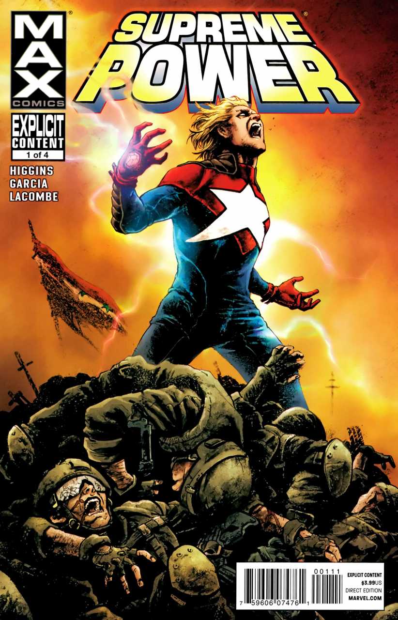 Supreme Power #1 cover