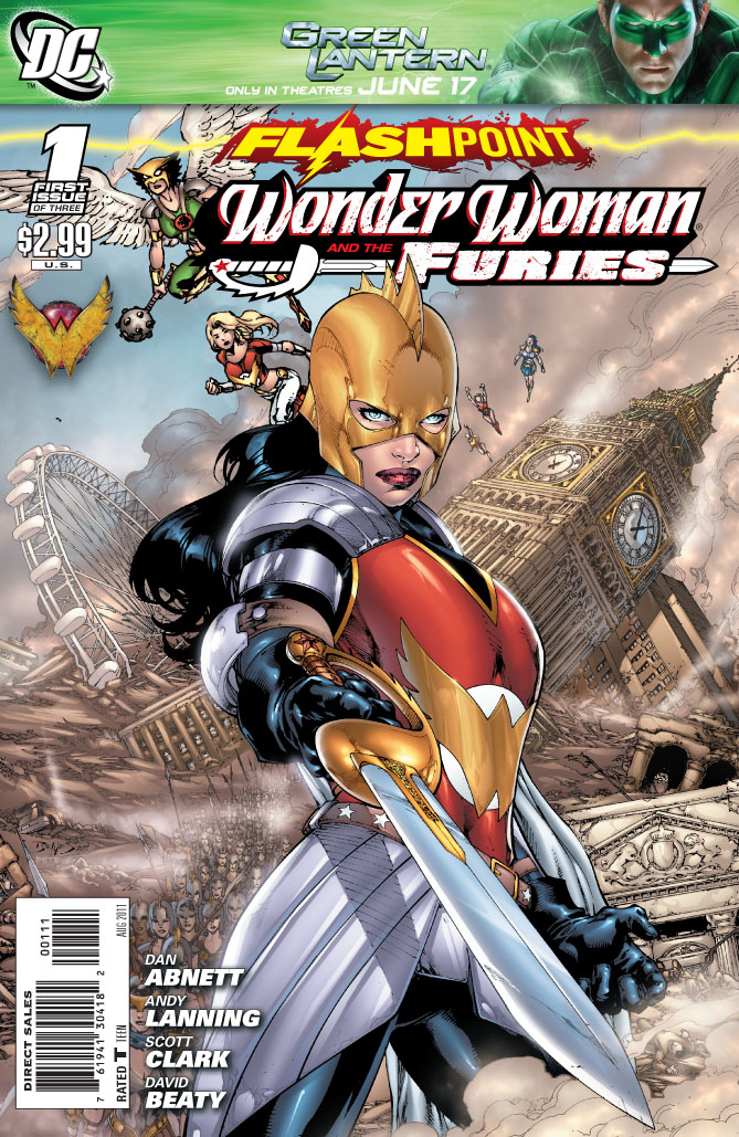 Flashpoint: Wonder Woman and the Furies #1 cover