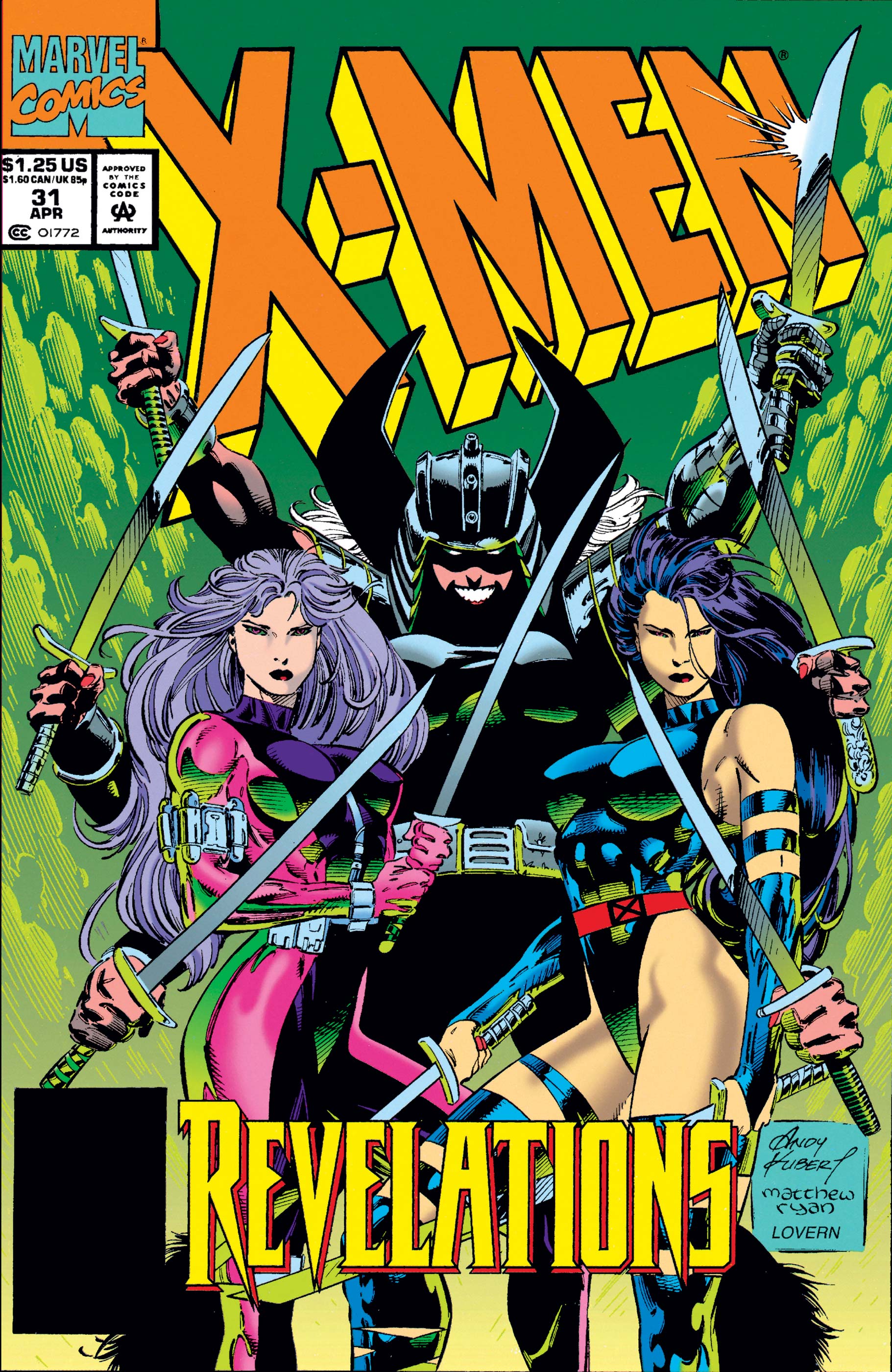 X-Men #31 cover