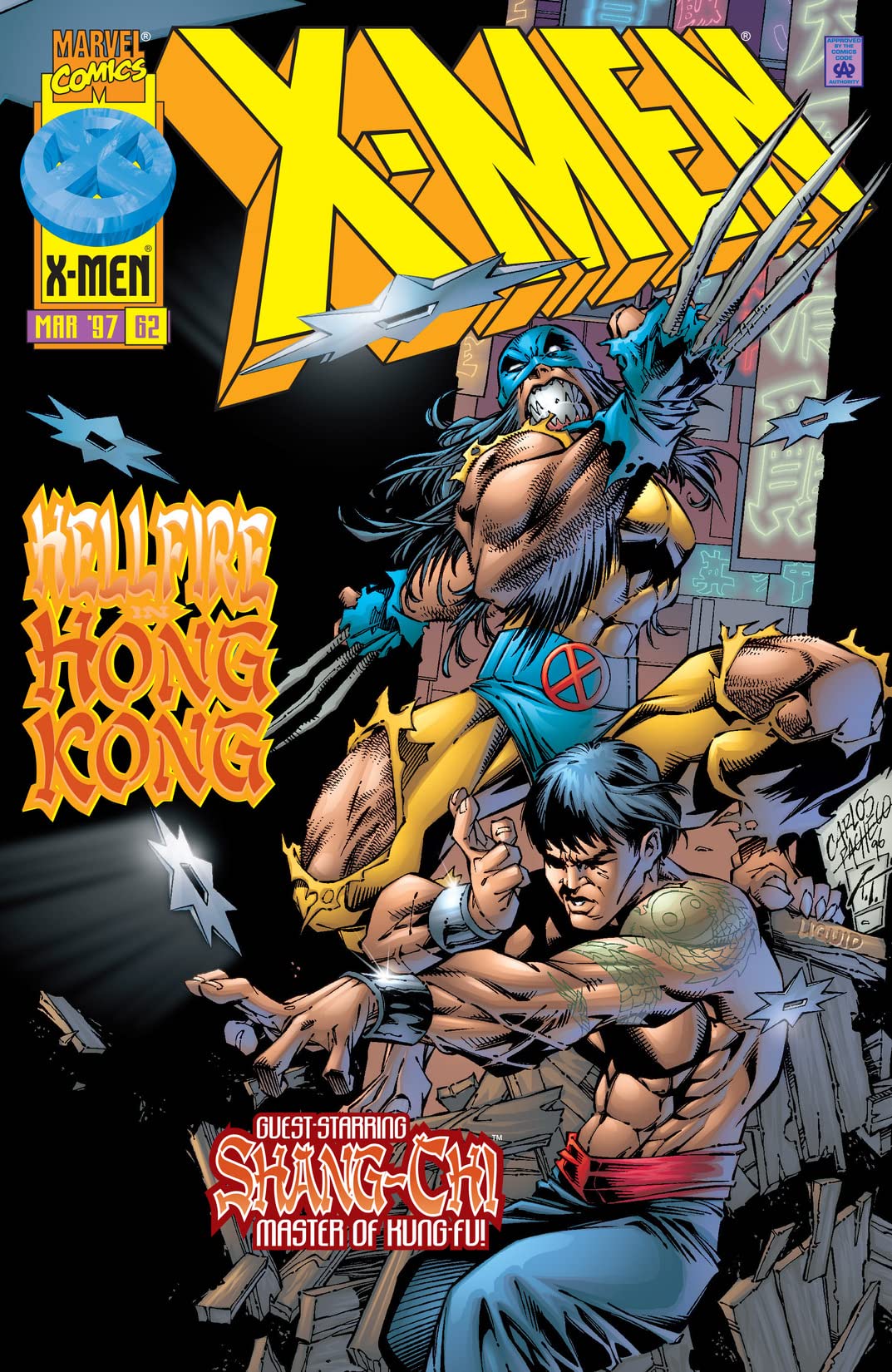 X-Men #62 cover