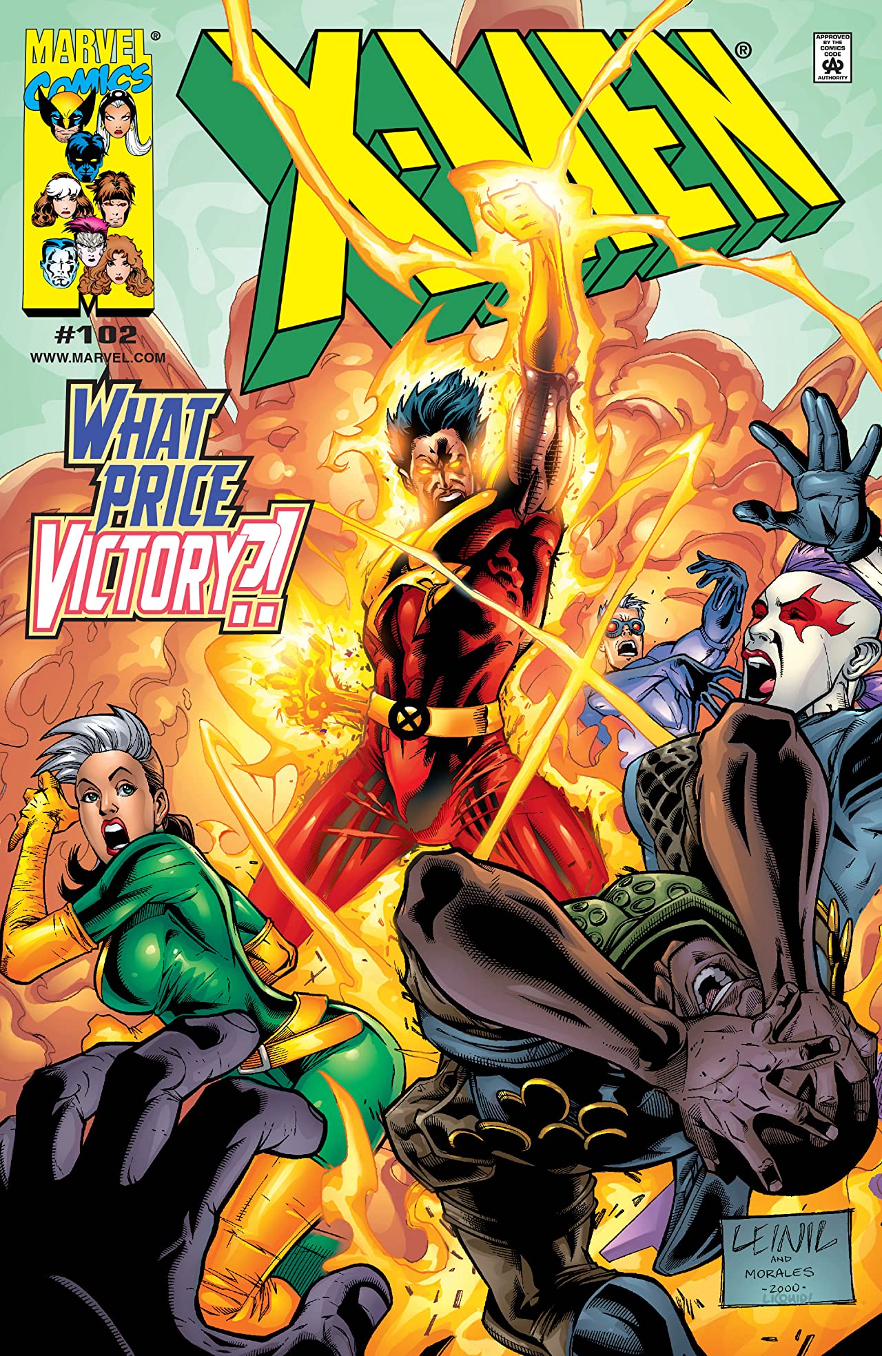 X-Men #102 cover