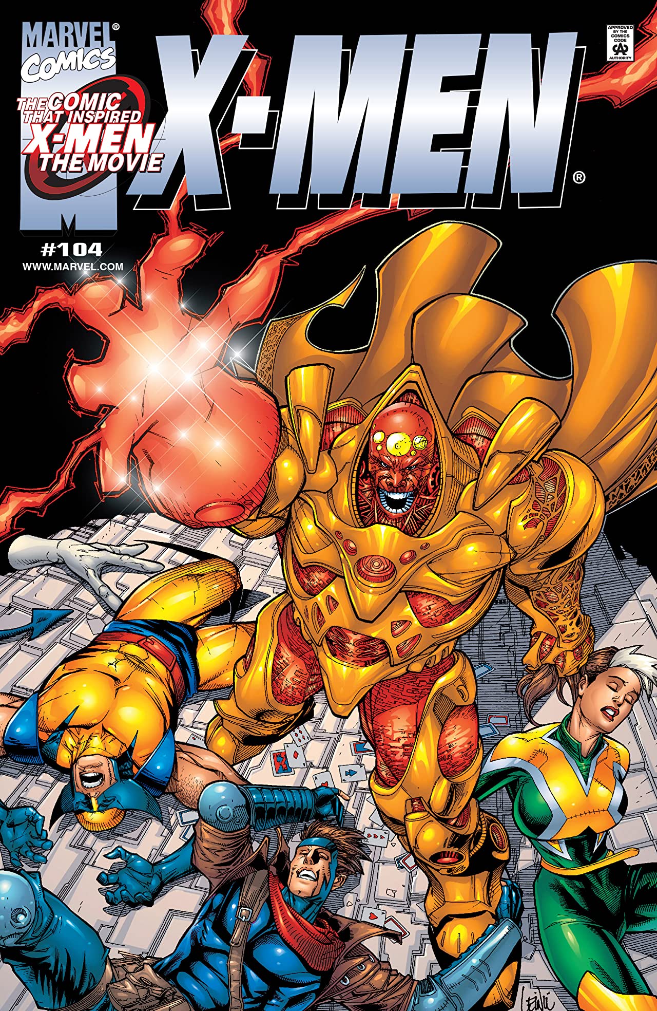 X-Men #104 cover