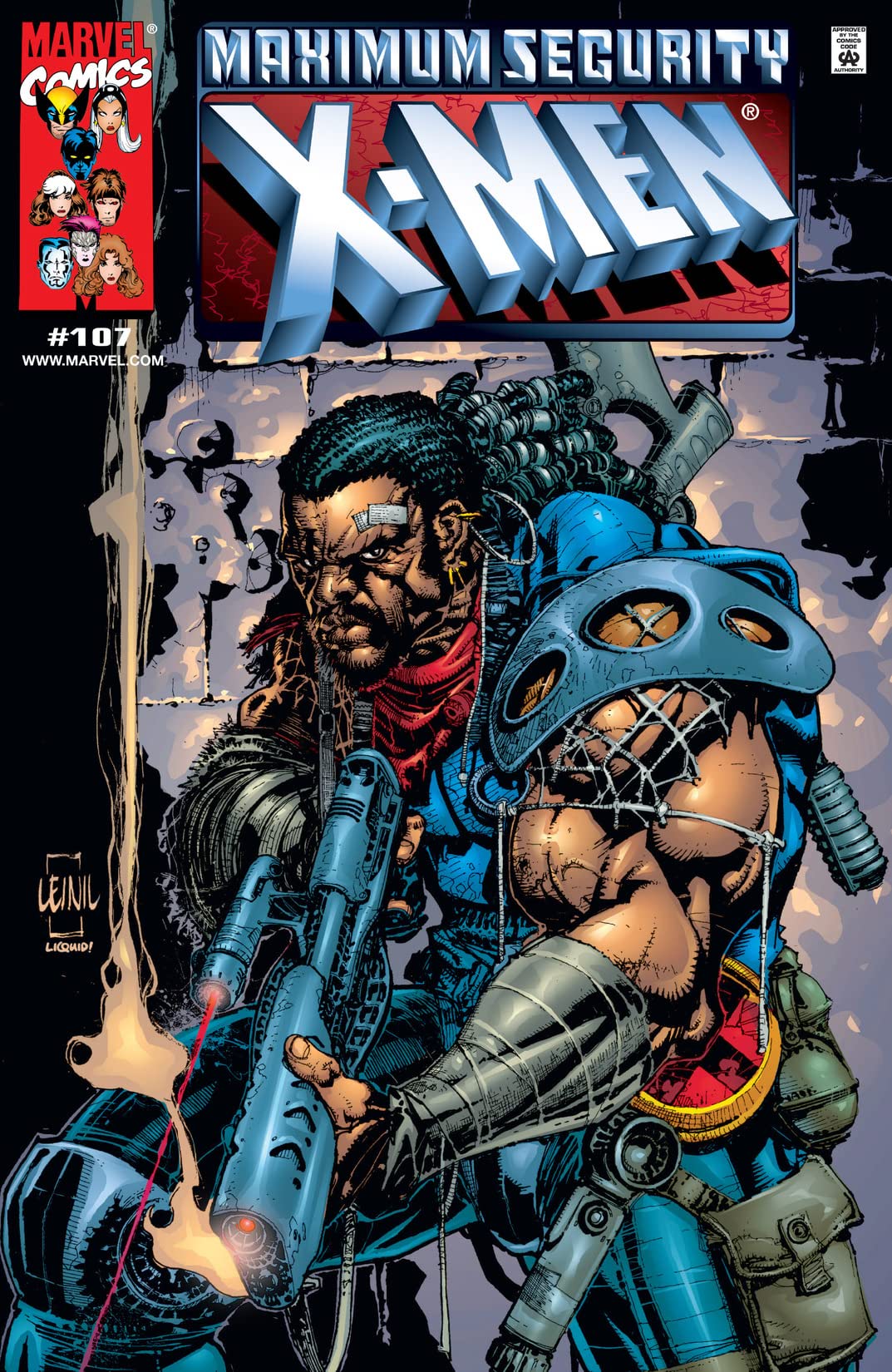 X-Men #107 cover