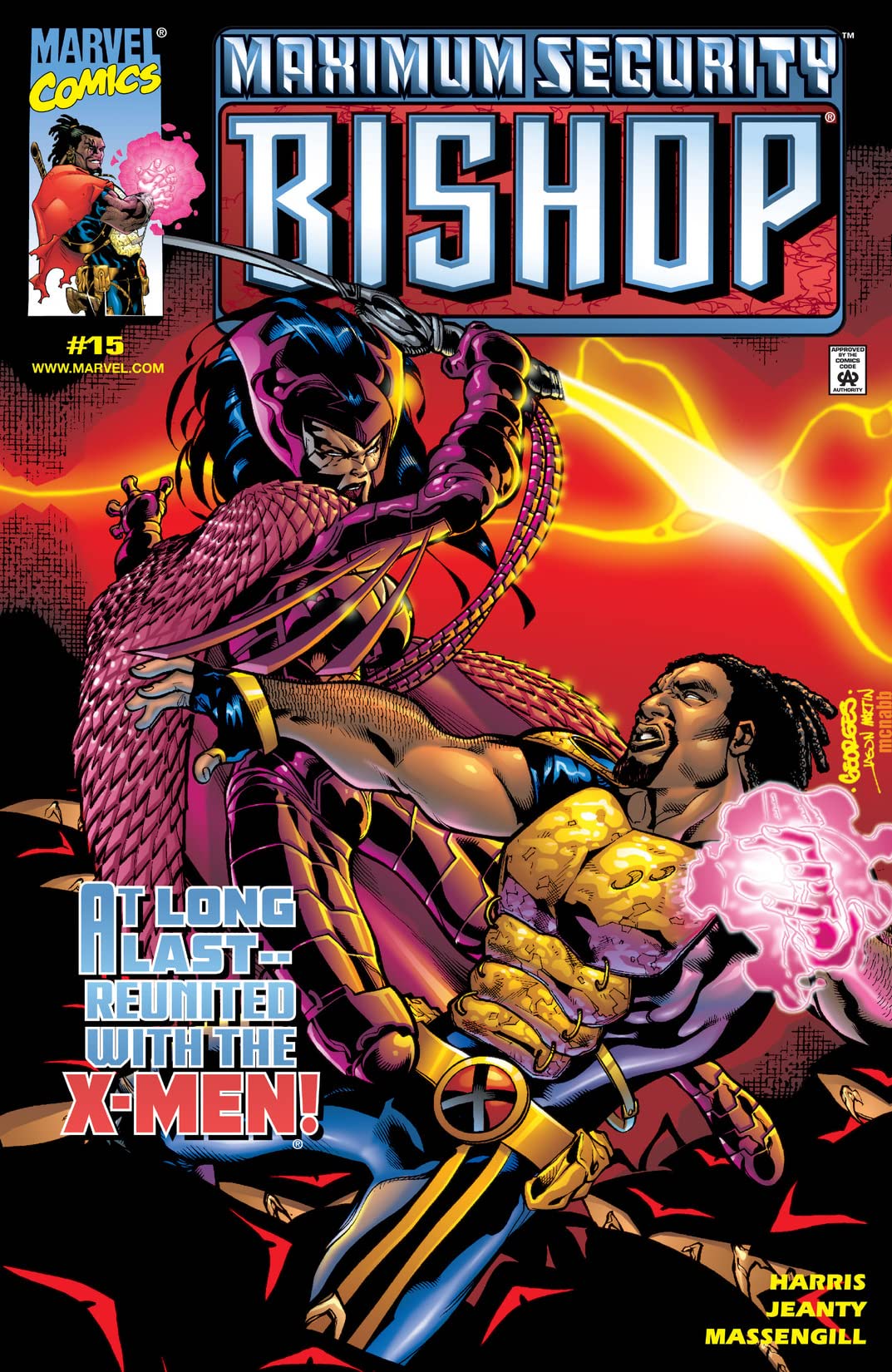 Bishop: The Last X-Man #15 cover