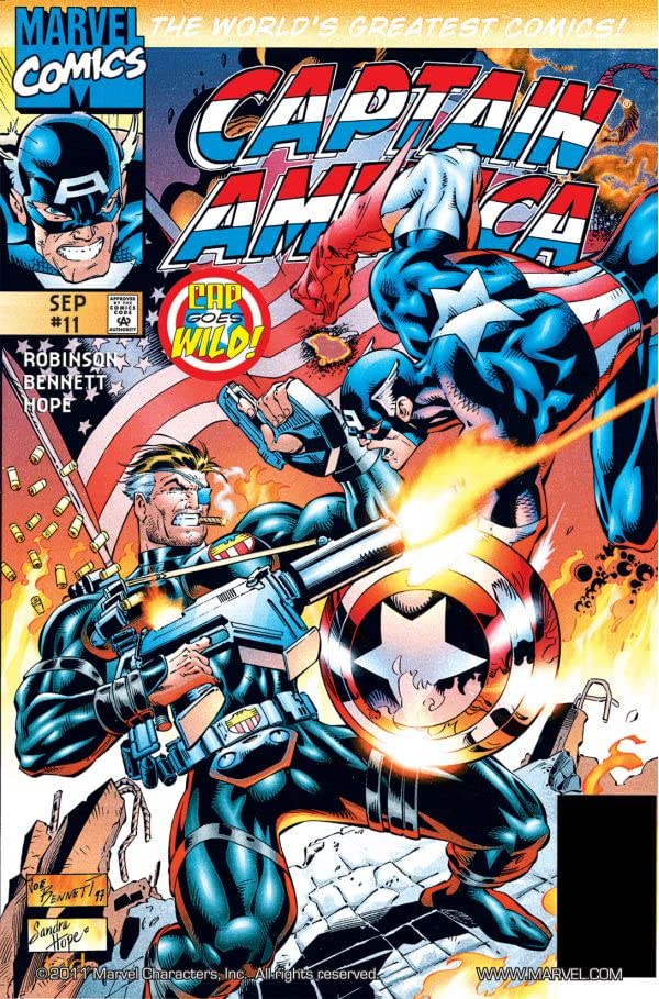 Captain America #11 cover
